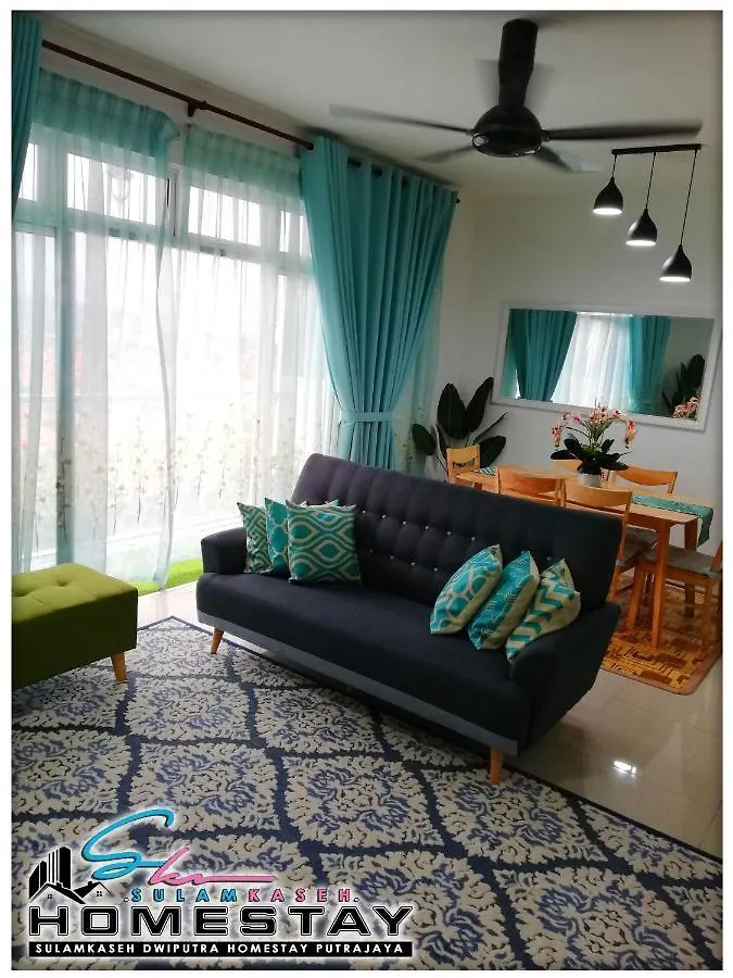 Apartment Sulamkaseh Dwiputra Homestay Putrajaya With 4 Units Ac, 3 Baths, Wifi & Pool View Malaysia